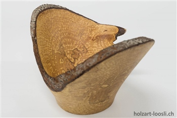 Schale Holz erstickt geoelt