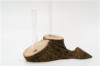 Vase Eiche geoelt