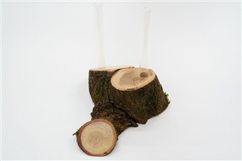 Vase Eiche geoelt