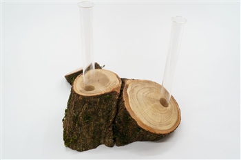 Vase Eiche geoelt