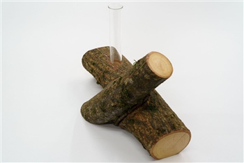 Vase Eiche geoelt